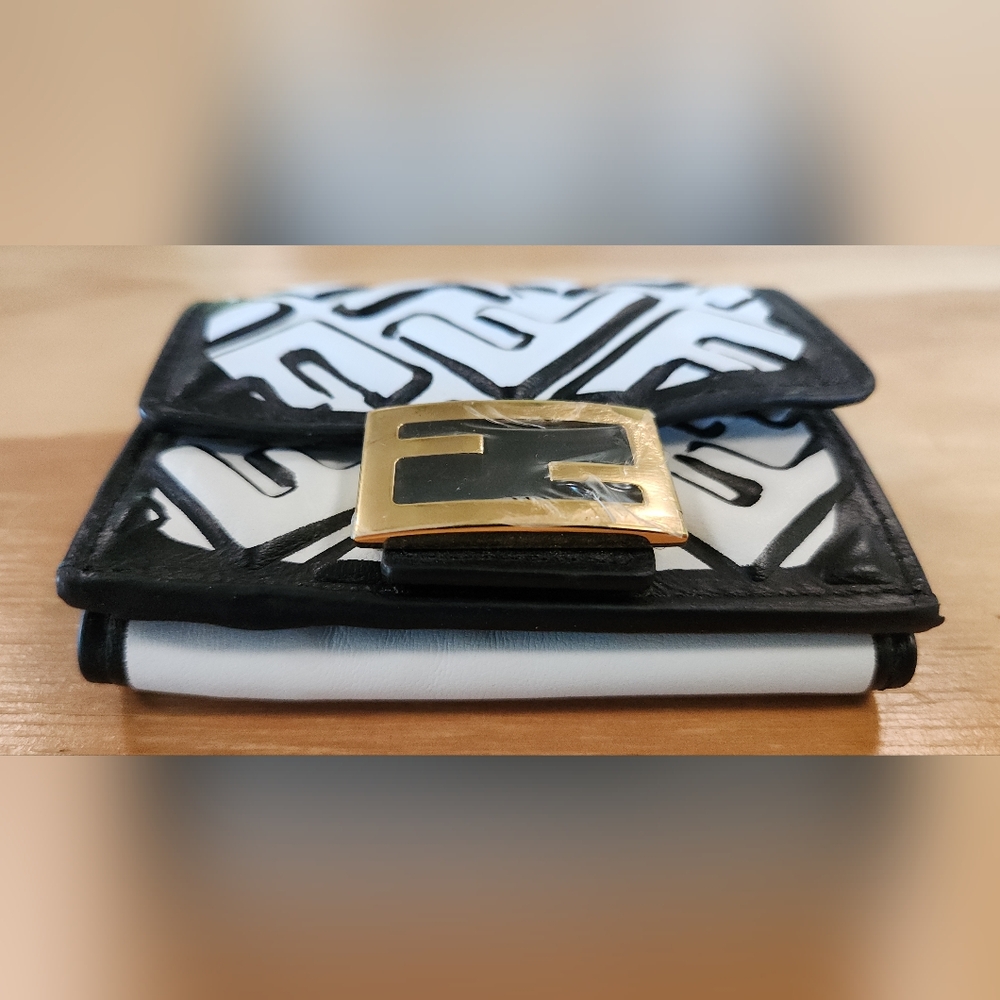 NWOT Fendi X Joshua Vides Micro Trifold Wallet - Picture 6 of 16